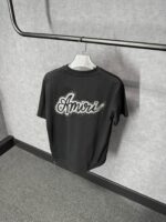Amiri Black T-Shirt Logo - Afbeelding 2