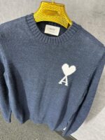 Ami Blue Sweater Wol - Afbeelding 2