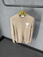 Ami Brown Sweater Wol