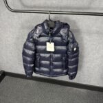 Moncler Maya Dark Blue Winter Jacket + NFC LOGO