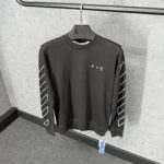 Off-White Black Sweater Arm Logo