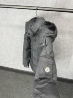 Moncler Vezere Hooded Down Jacket Black + NFC (High Quality) - Afbeelding 7